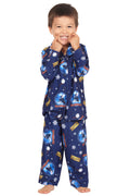 The Polar Express Toddler Believe Button-Front Coat Shirt And Pants Pajama Set