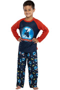 The Polar Express Train Big Kids Raglan Pajama Set