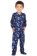 Polar Express Toddler Believe One Piece Pajama Sleeper, Blue, 4T