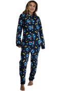 Polar Express Adult Believe Hooded One-Piece Footless Sleeper Union Suit For Men and Women