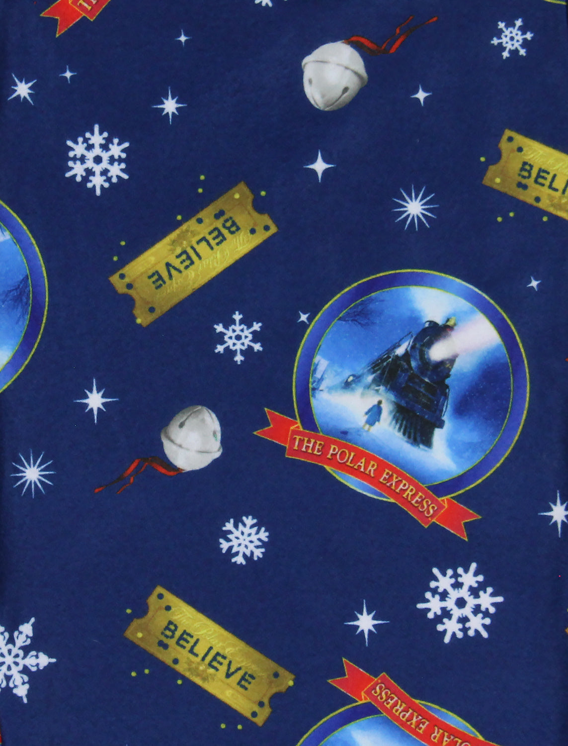 The Polar Express Boys' Christmas Movie Believe Train Pajama Sleep Pants