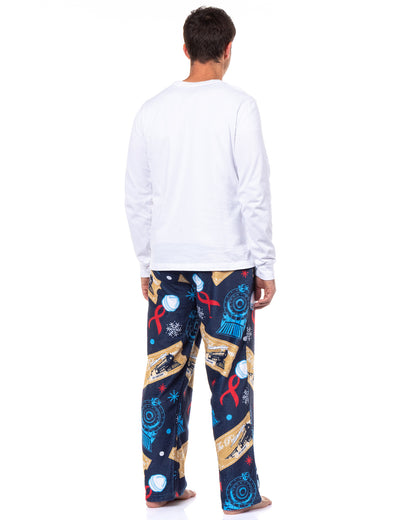 The Polar Express Pajamas Men's Ticket To Ride Lounge Sleep Pants