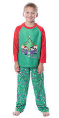 Peanuts Boys' Christmas Holiday Season Sing Along Sleep Pajama Set