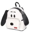 Peanuts Classic Comic Character Face Snoopy Zippered Mini Small Backpack Bag