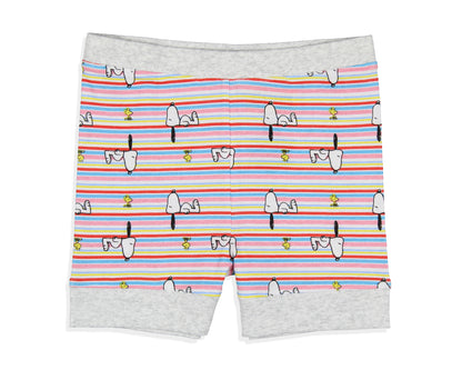 Peanuts Girls' Snoopy Happiness Is Sleeping In Pajama Set Tank Top Shorts