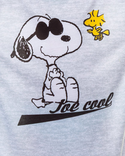 Peanuts Snoopy Girls' Joe Cool and Woodstock Varsity Nightgown Sleep Shirt