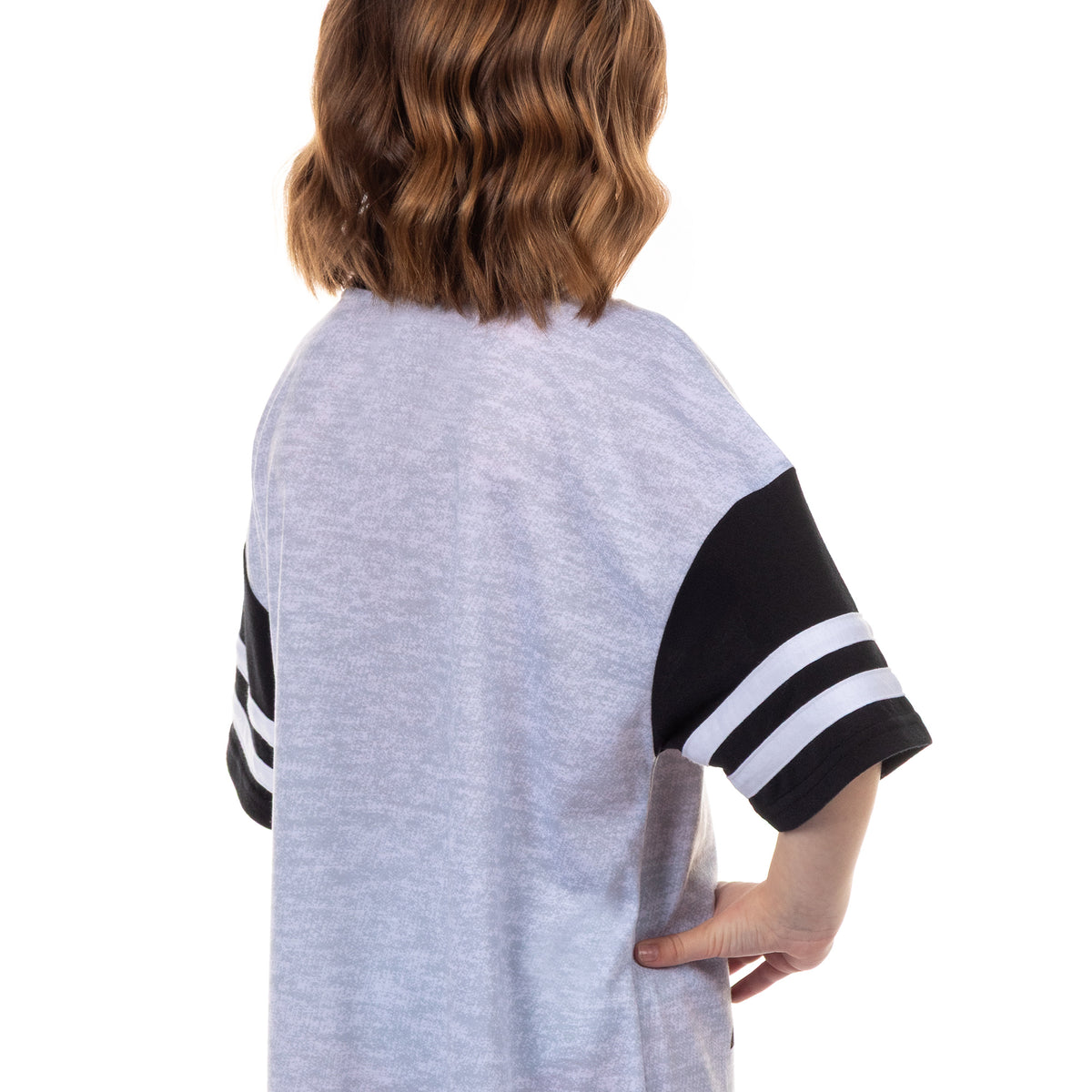 Peanuts Snoopy Girls' Joe Cool and Woodstock Varsity Nightgown Sleep Shirt