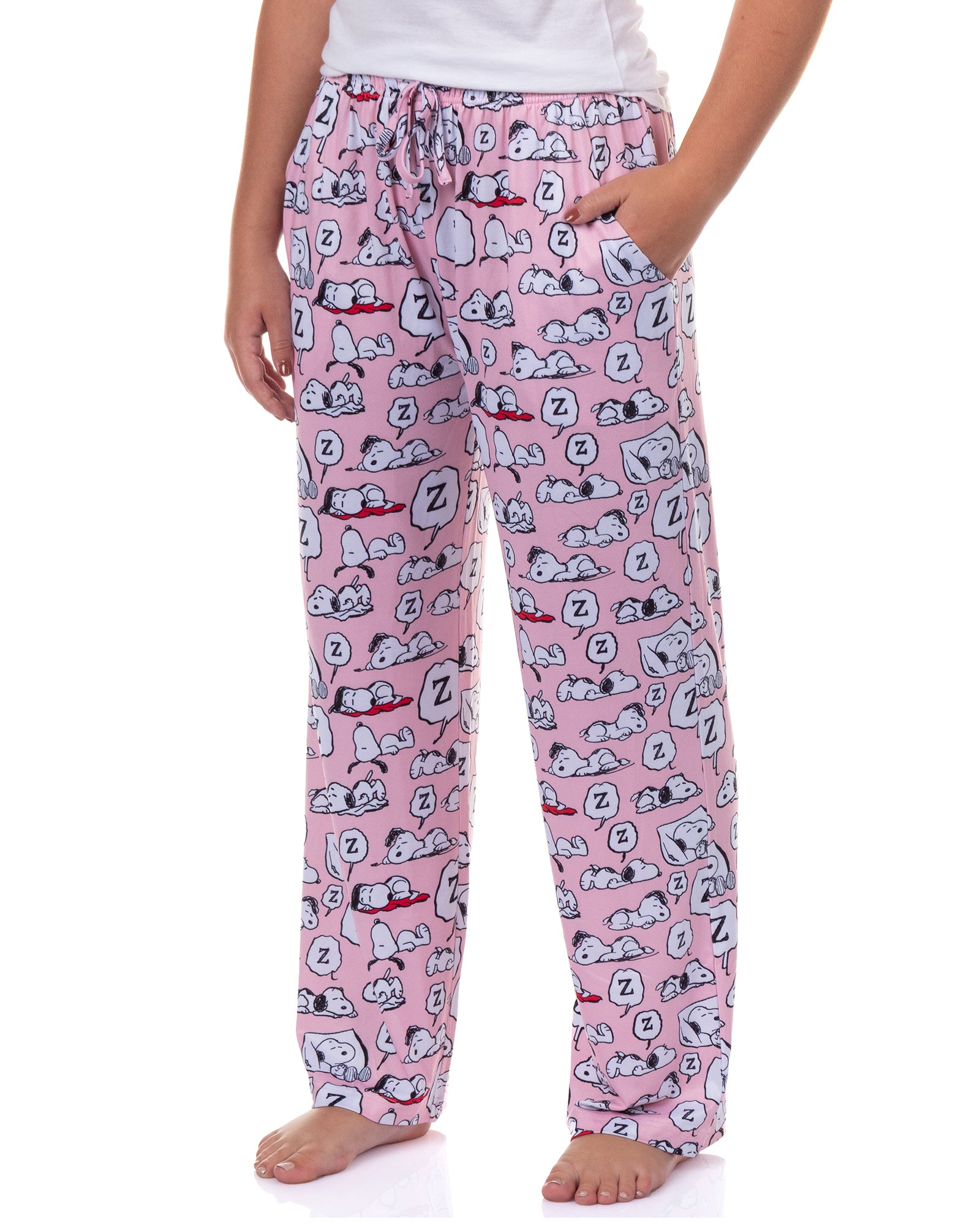 Peanuts Snoopy Pajamas Women's Sleeping Snoopy Lounge Sleep Pants