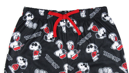 Peanuts Boys' Joe Cool Snoopy Character Tossed Print Sleep Pajama Pants (10/12)