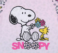 Girls' Peanuts Snoopy Woodstock Flowers Friends Nightgown Sleep Pajama Shirt