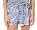 Peanuts Womens' Snoopy I Like Naps Character Sleep Pajama Set Shorts