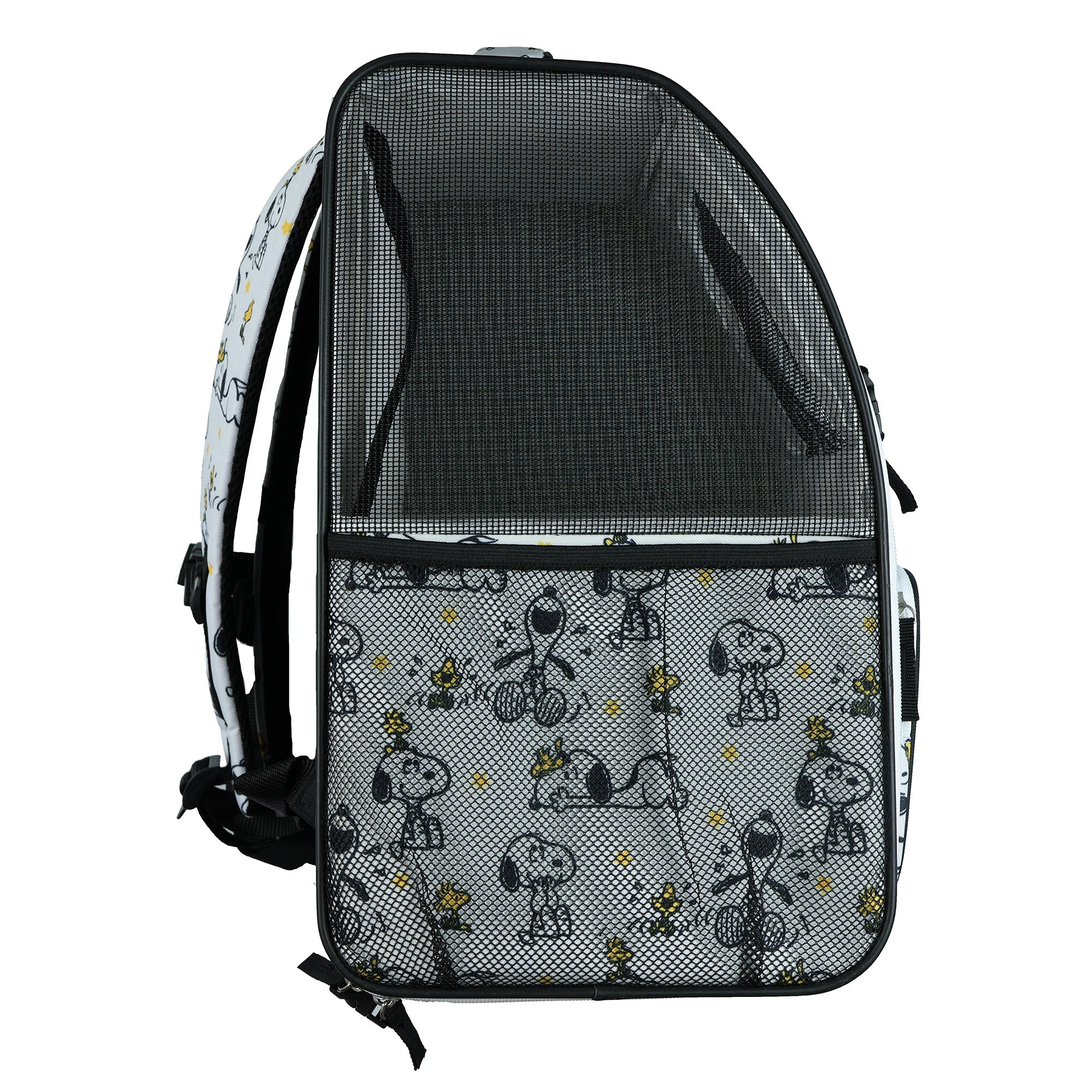 Peanuts Snoopy & Woodstock Pet Carrier Outdoor Travel Backpack 16" Small Pets