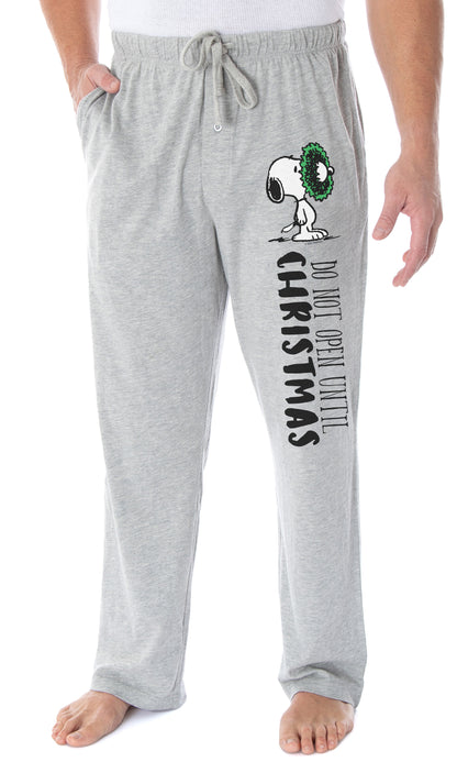 Peanuts Adult Snoopy Christmas Character Loungewear Sleep Pajama Pants