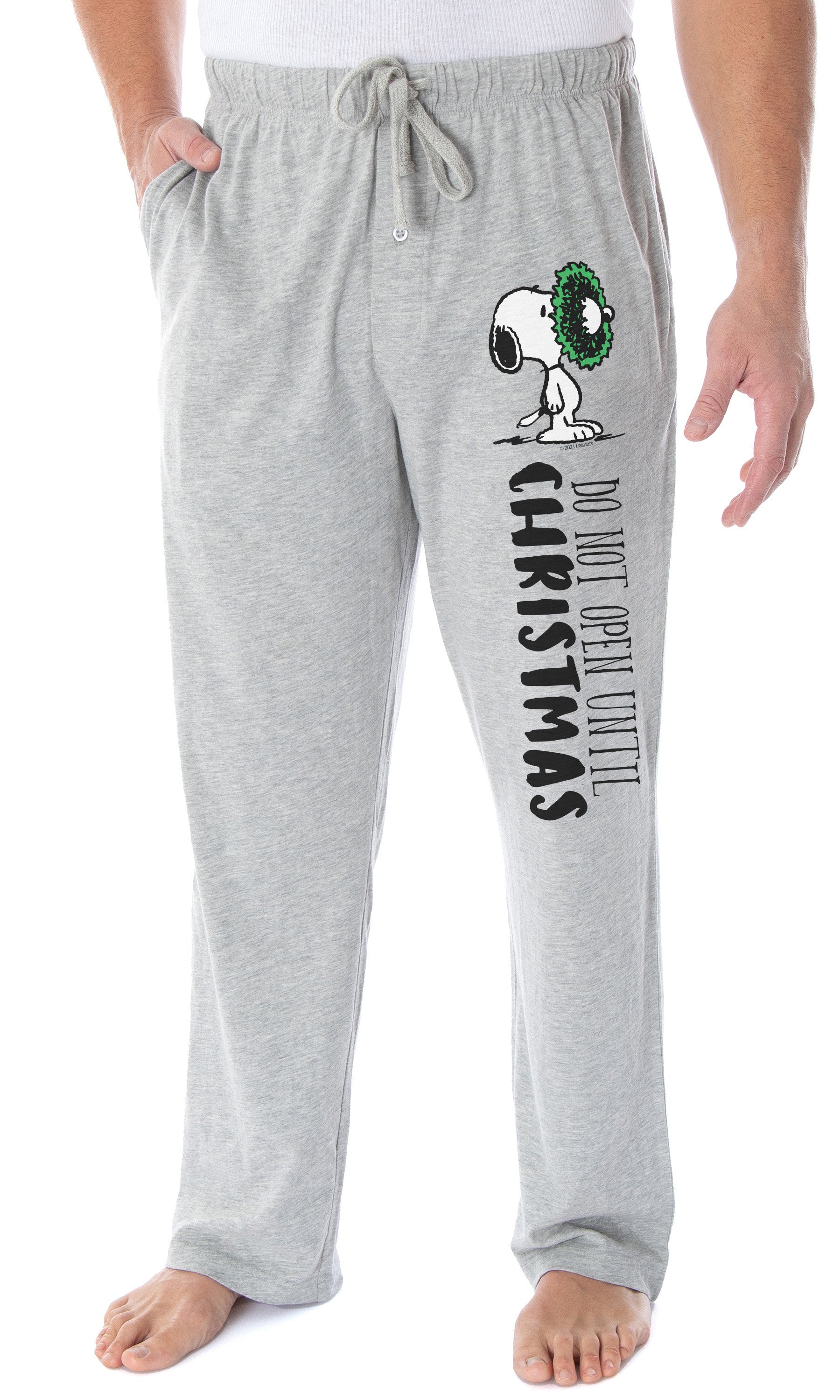 Peanuts Adult Snoopy Christmas Character Loungewear Sleep Pajama Pants –  PJammy