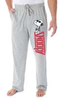 Peanuts Adult Snoopy Joe Cool Character Loungewear Sleep Pajama Pants