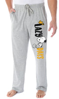 Peanuts Adult Snoopy and Woodstock Lazy Days Character Loungewear Sleep Pajama Pants