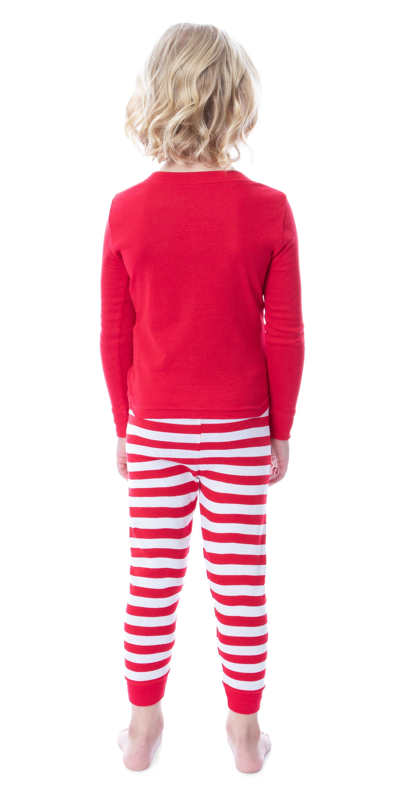 Peanuts Family Christmas Love Snoopy Santa Sleep 2 Piece Pajama Set