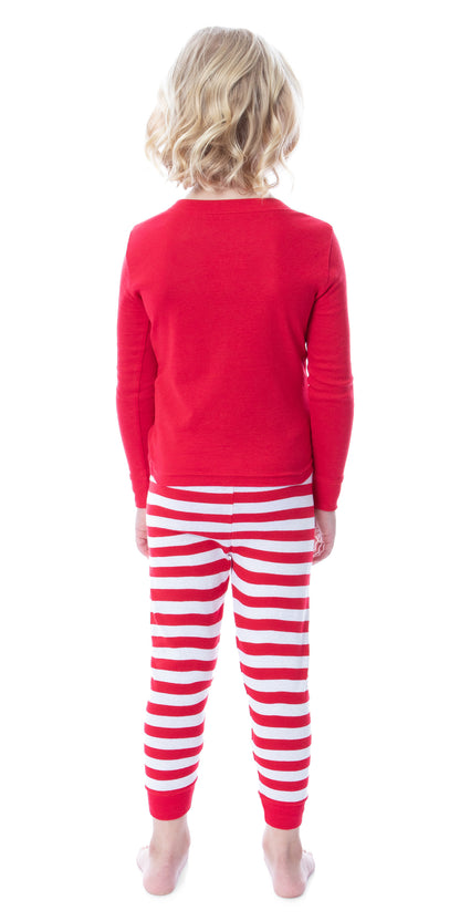Peanuts Family Christmas Love Snoopy Santa Sleep 2 Piece Pajama Set