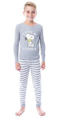 Peanuts Girls' Child Unisex Snoopy Woodstock Cute & Cuddly Sleep Pajama Set