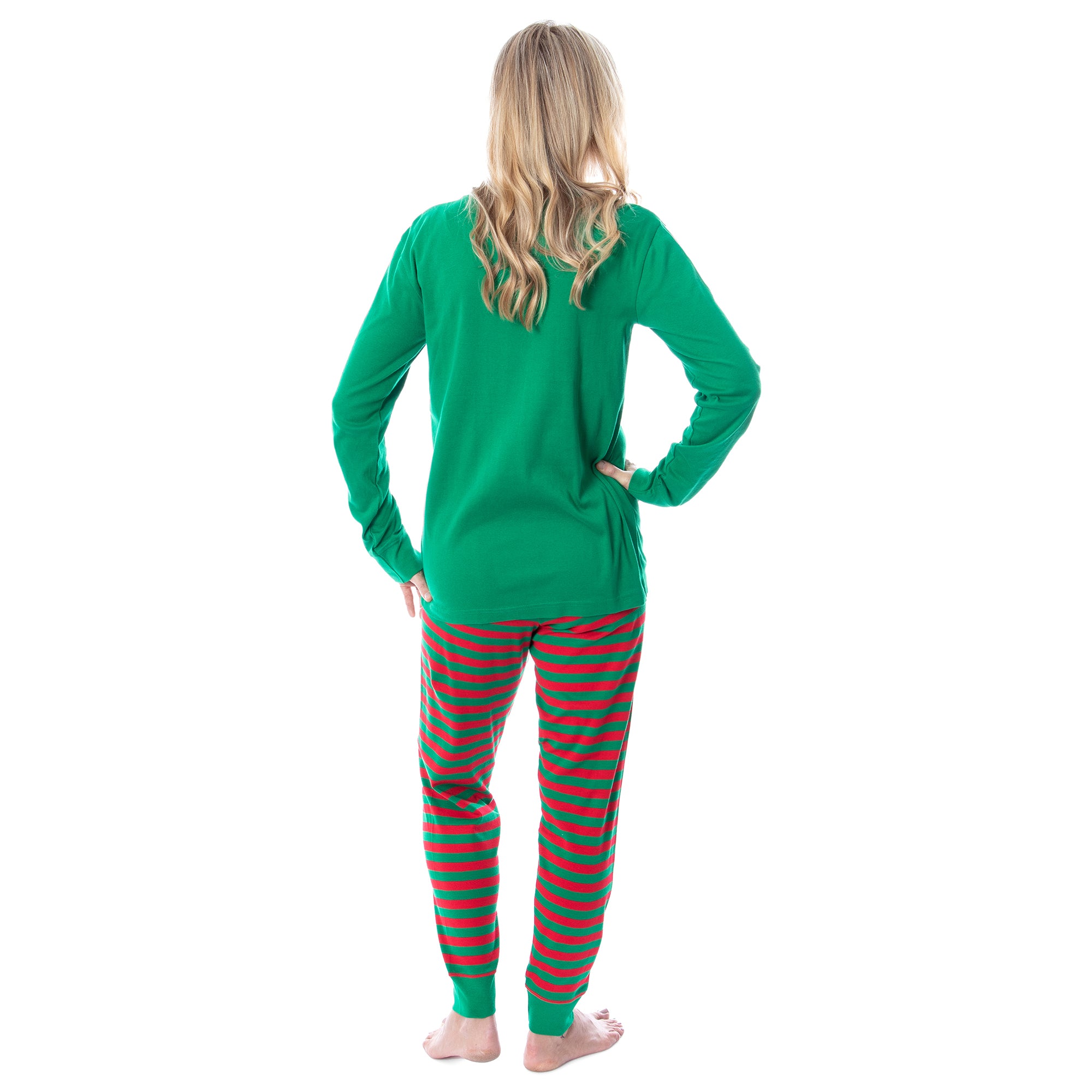 Peanuts Characters Christmas Holidays Tight Fit Cotton Matching Family Pajama Set