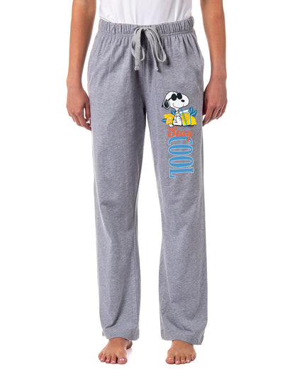 Peanuts Pajama Pants Women's Joe Cool Snoopy Stay Cool Sleepwear