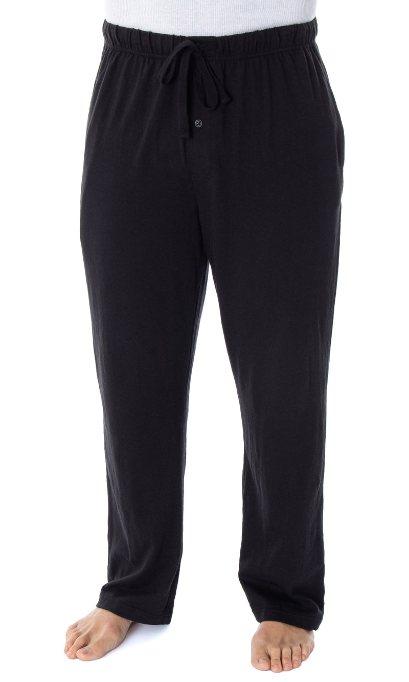 Intimo Men's Cotton/Poly Blend Jersey Knit Lounge Pants Pajama Pants