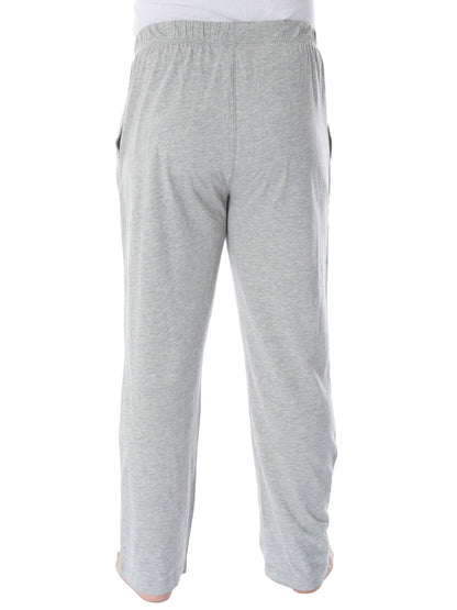 DC Comics Men's Vintage Superman Character And Logo Adult Superhero Loungewear Pajama Pants