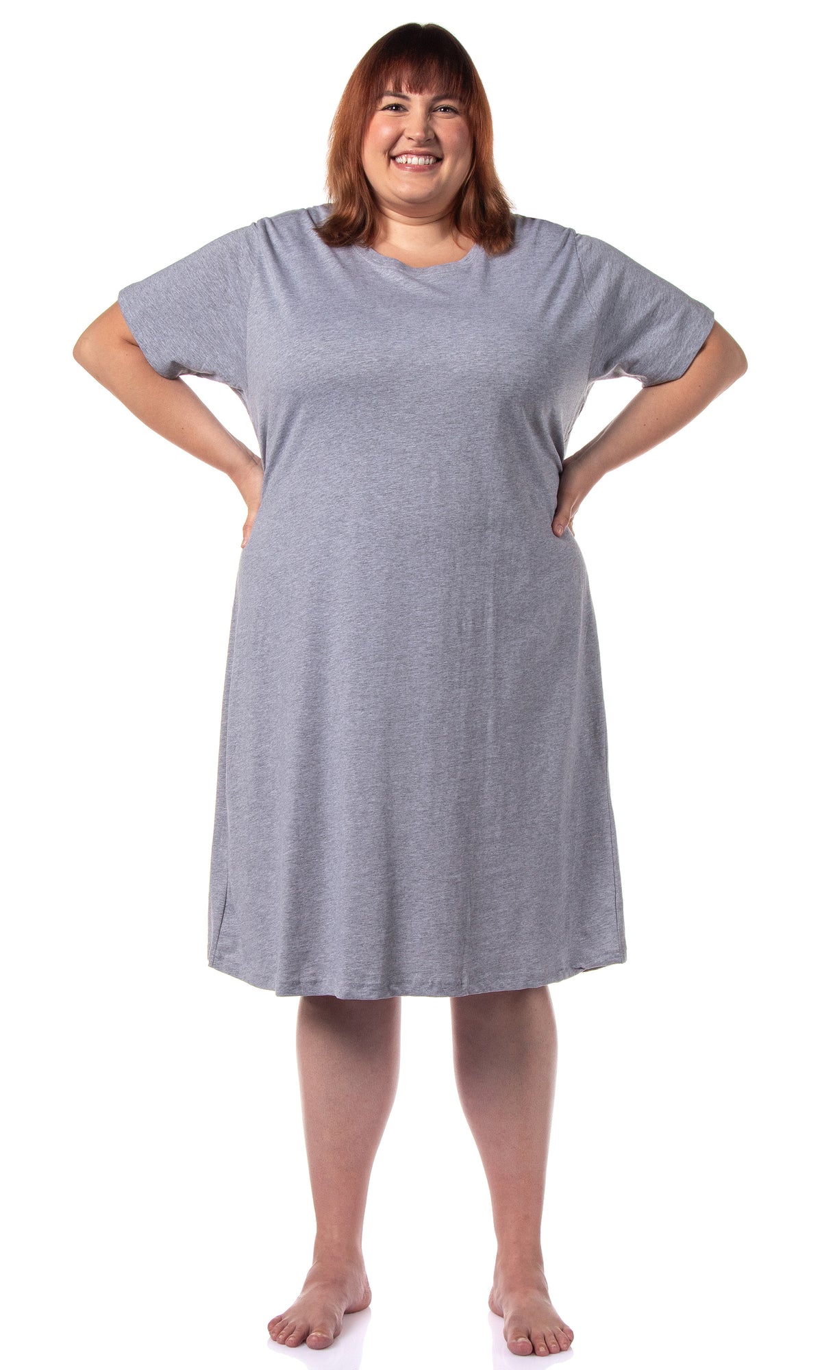 Intimo Womens Long T-Shirt Pajama Nightgown