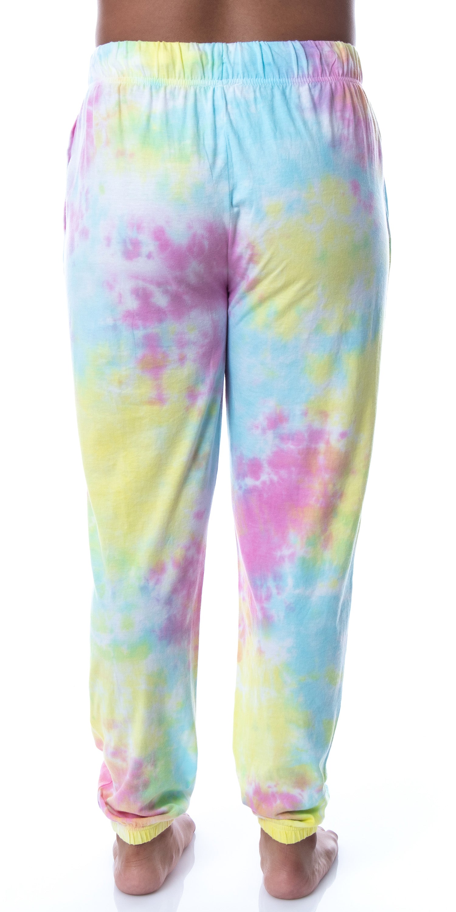 Friends TV Show Womens' Sayings Tie-Dye Sleep Jogger Pajama Pants