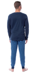 Intimo Adult Cotton Tight Fit 2 Piece Pajama Set