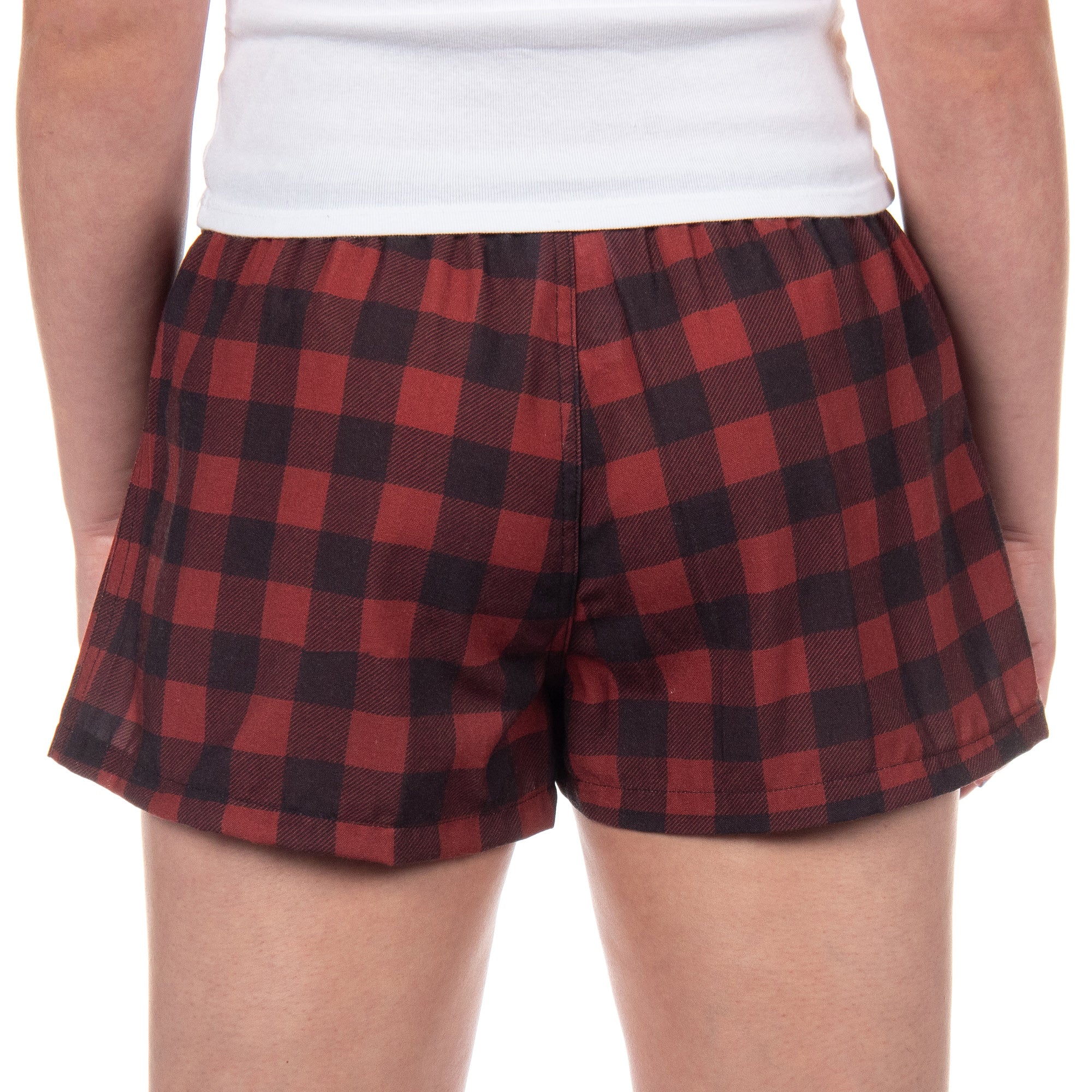 Women's Pajama Boxer Sleep Shorts Micro Boyshorts Lounge Bottoms