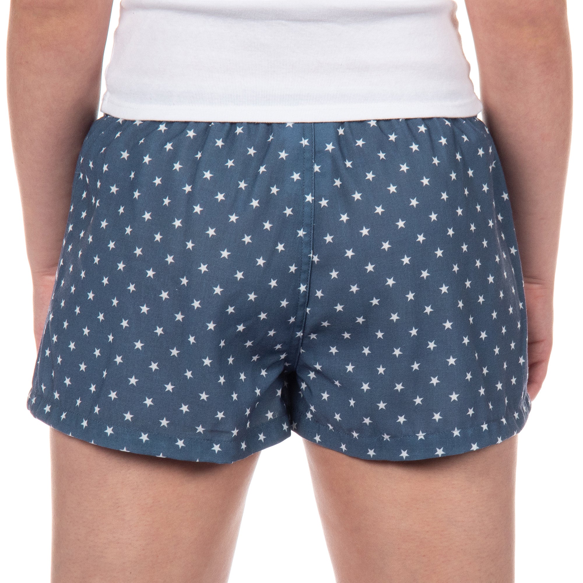 Women's Pajama Boxer Sleep Shorts Micro Boyshorts Lounge Bottoms