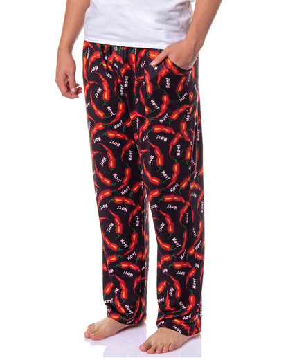 PJammy Men's Hot! Chili Peppers Sleep Lounge Pajama Pants