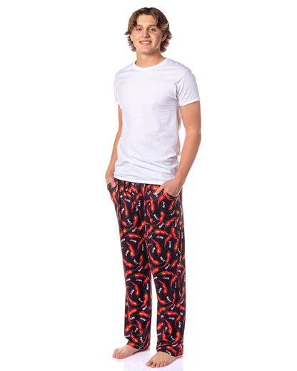 PJammy Men's Hot! Chili Peppers Sleep Lounge Pajama Pants