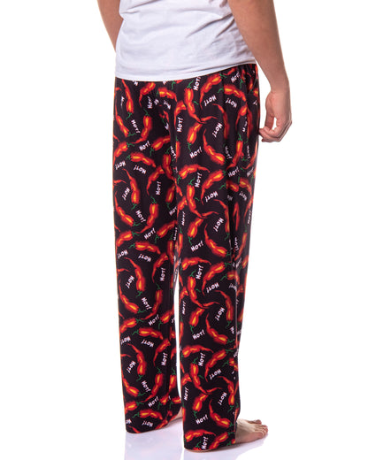 PJammy Men's Hot! Chili Peppers Sleep Lounge Pajama Pants
