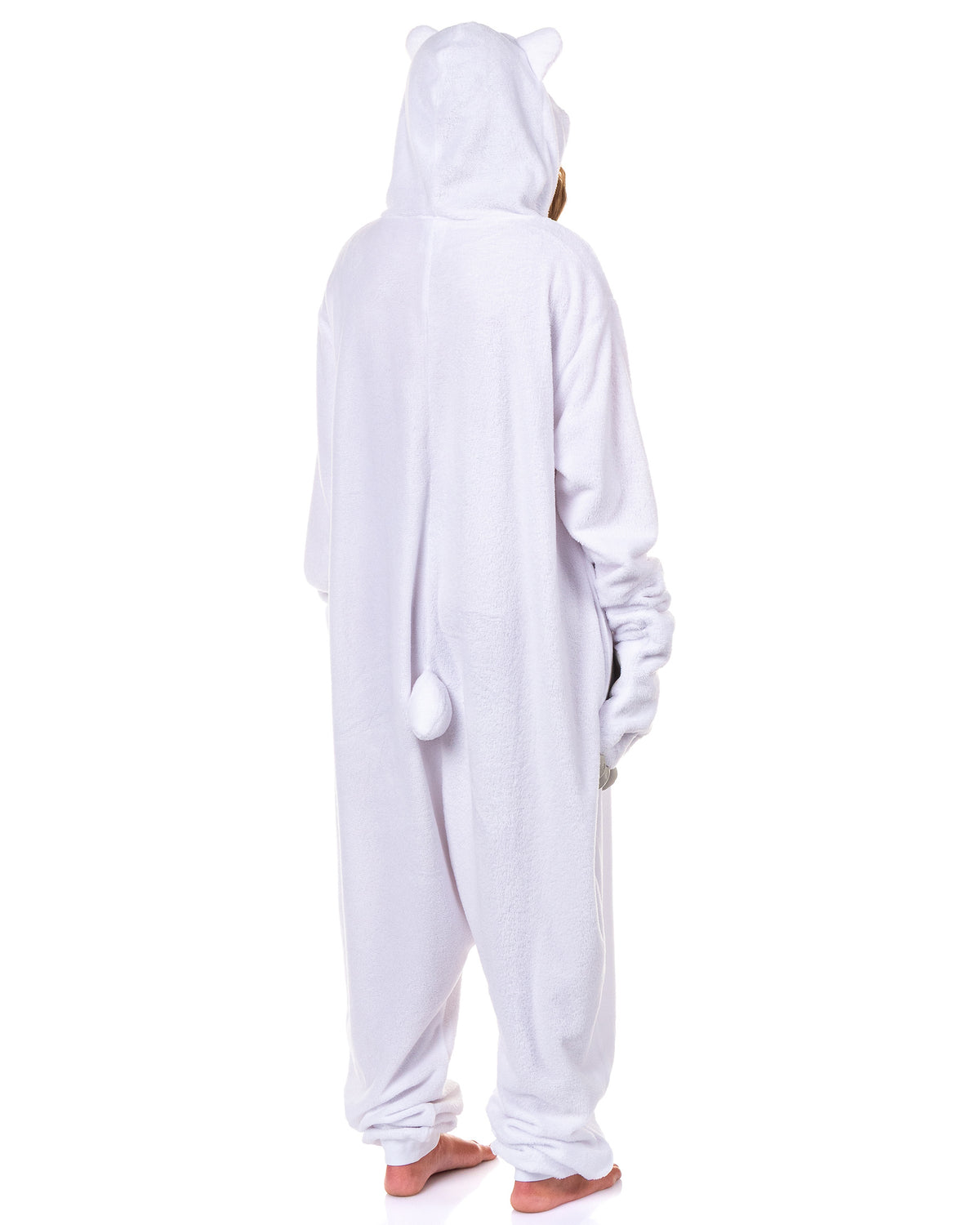 PJammy Polar Bear Union Suit Men's Kigurumi Hooded Costume Pajama