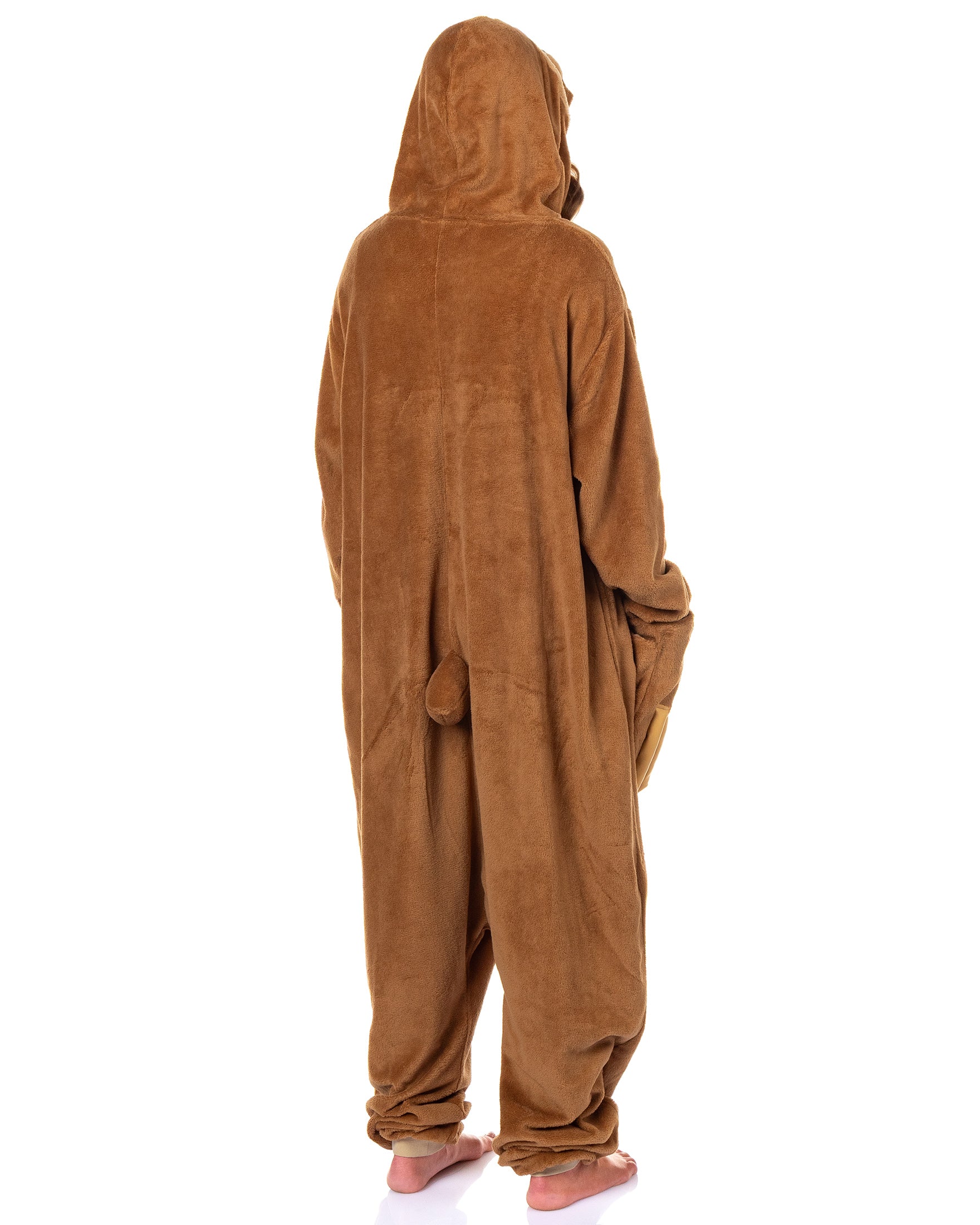 PJammy Sloth Union Suit Men's Kigurumi Hooded Costume Pajama (XXL/XXXL)