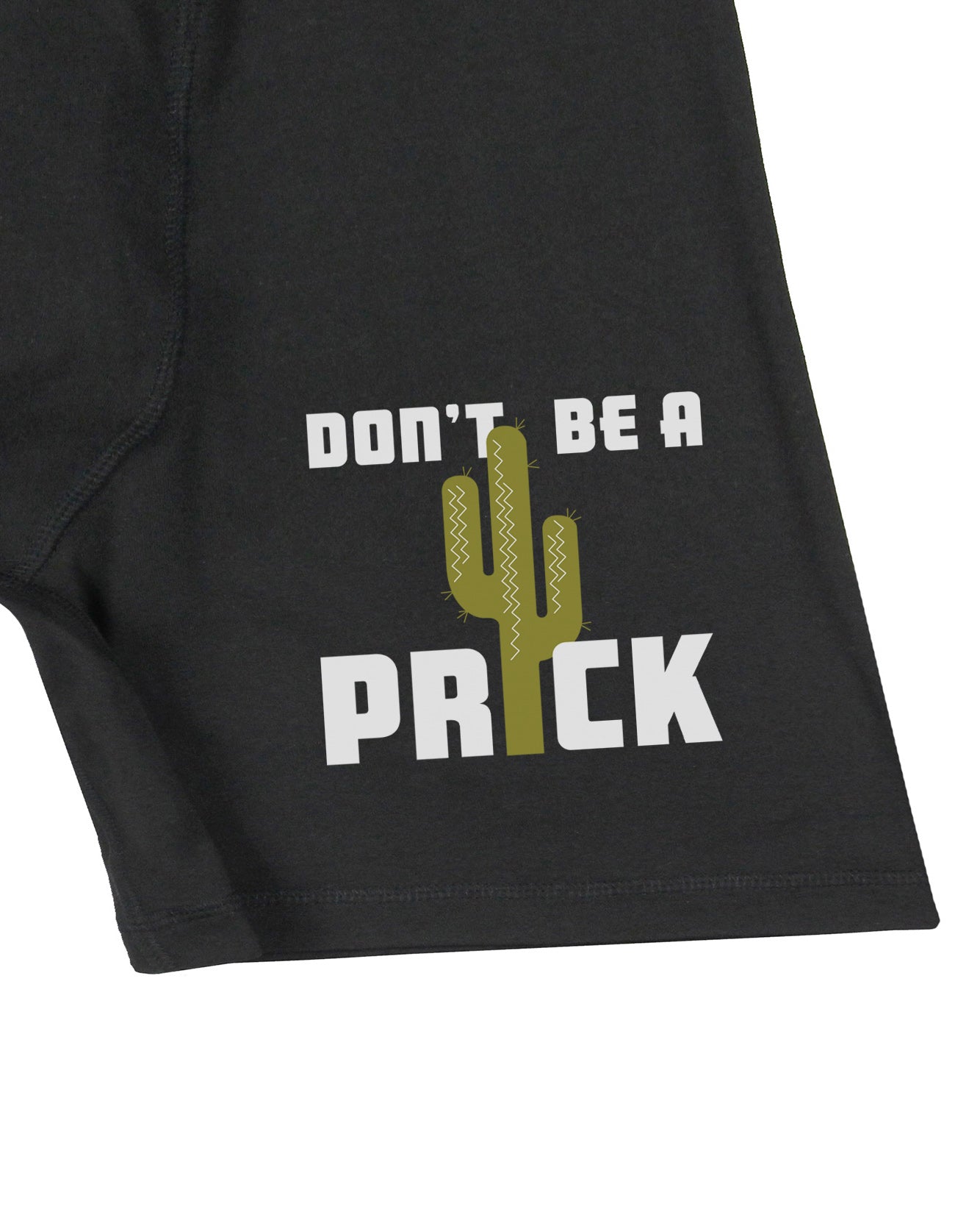 Men's Don't Be A Prick Tag-Free Slim Fit Boxers Underwear Boxer Briefs