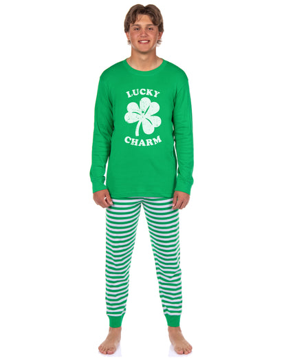 PJammy Lucky Charm 2-Piece St. Patrick's Day Tight Fit Family Pajama Set
