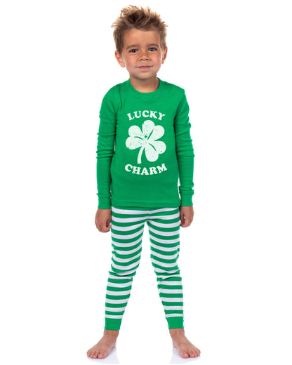 PJammy Lucky Charm 2-Piece St. Patrick's Day Tight Fit Family Pajama Set