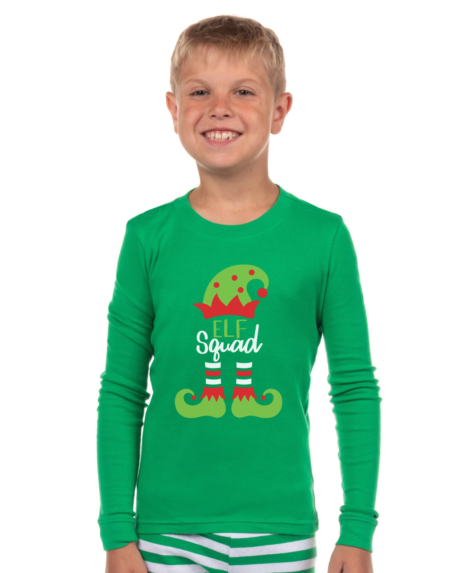PJammy Christmas Elf Squad Tight Fit Family Pajama Set