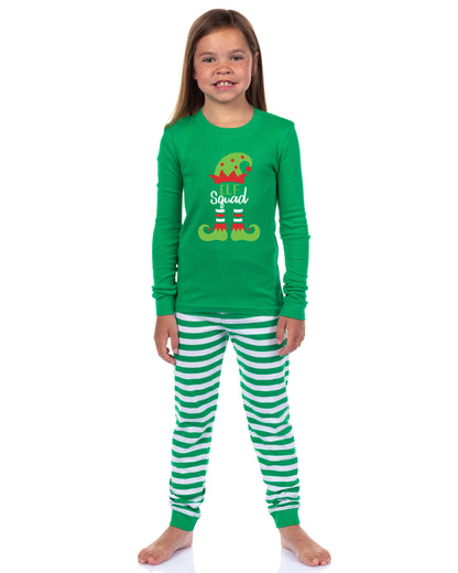 PJammy Christmas Elf Squad Tight Fit Family Pajama Set