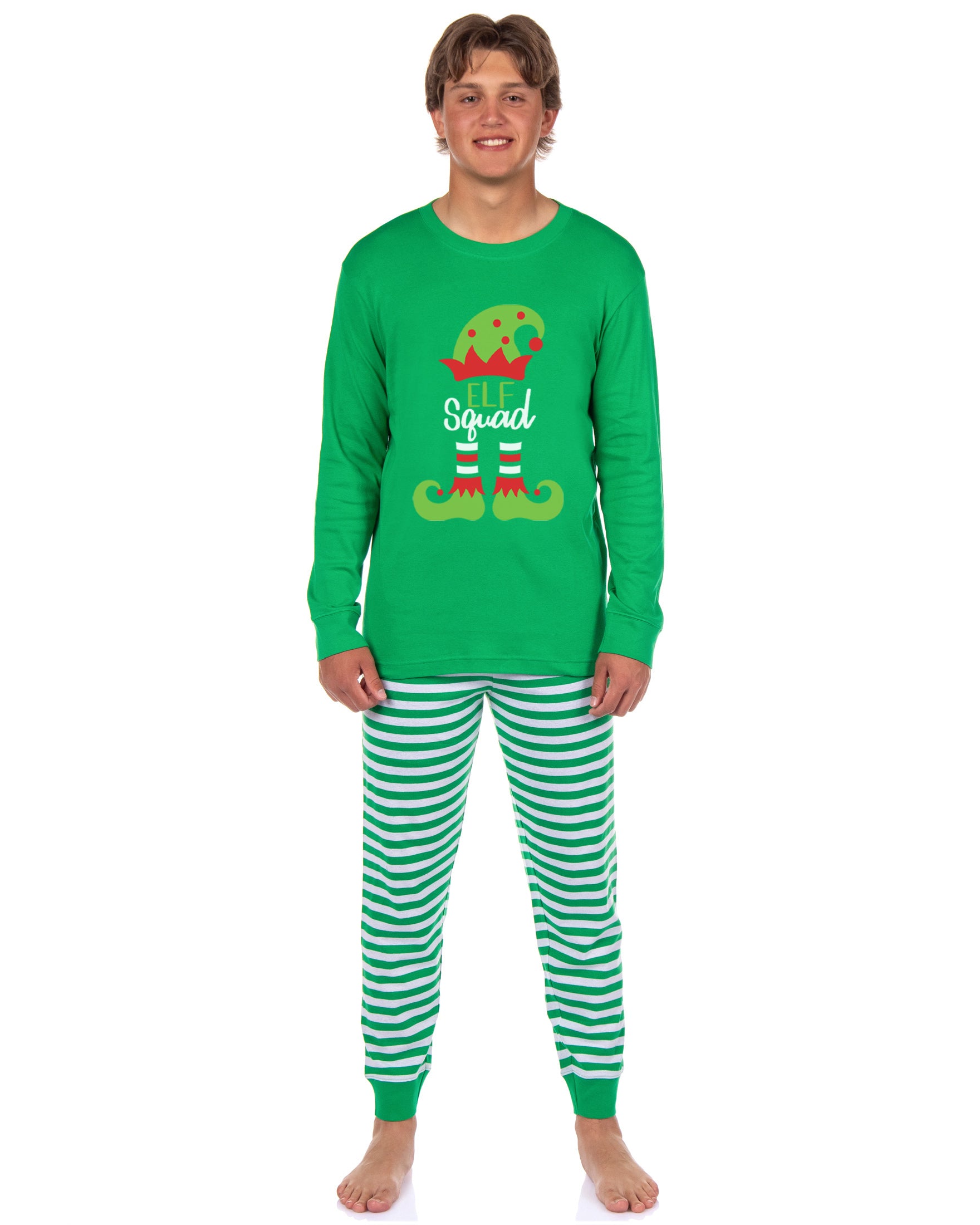 PJammy Christmas Elf Squad Tight Fit Family Pajama Set