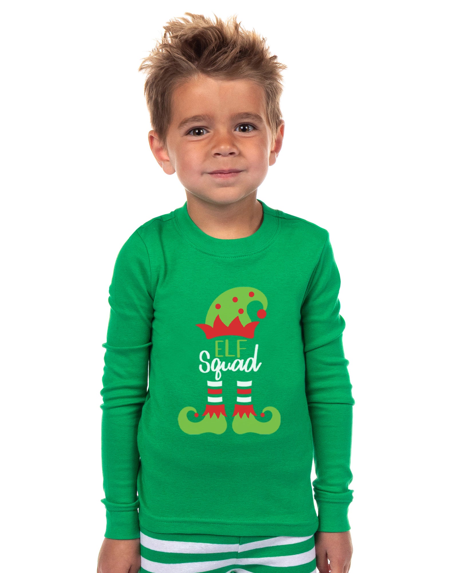PJammy Christmas Elf Squad Tight Fit Family Pajama Set