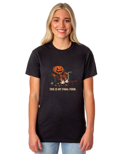 PJammy Halloween T-Shirt Women's Pumpkin Chill Short Sleeve Tee