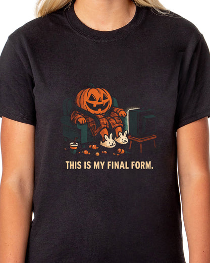 PJammy Halloween T-Shirt Women's Pumpkin Chill Short Sleeve Tee