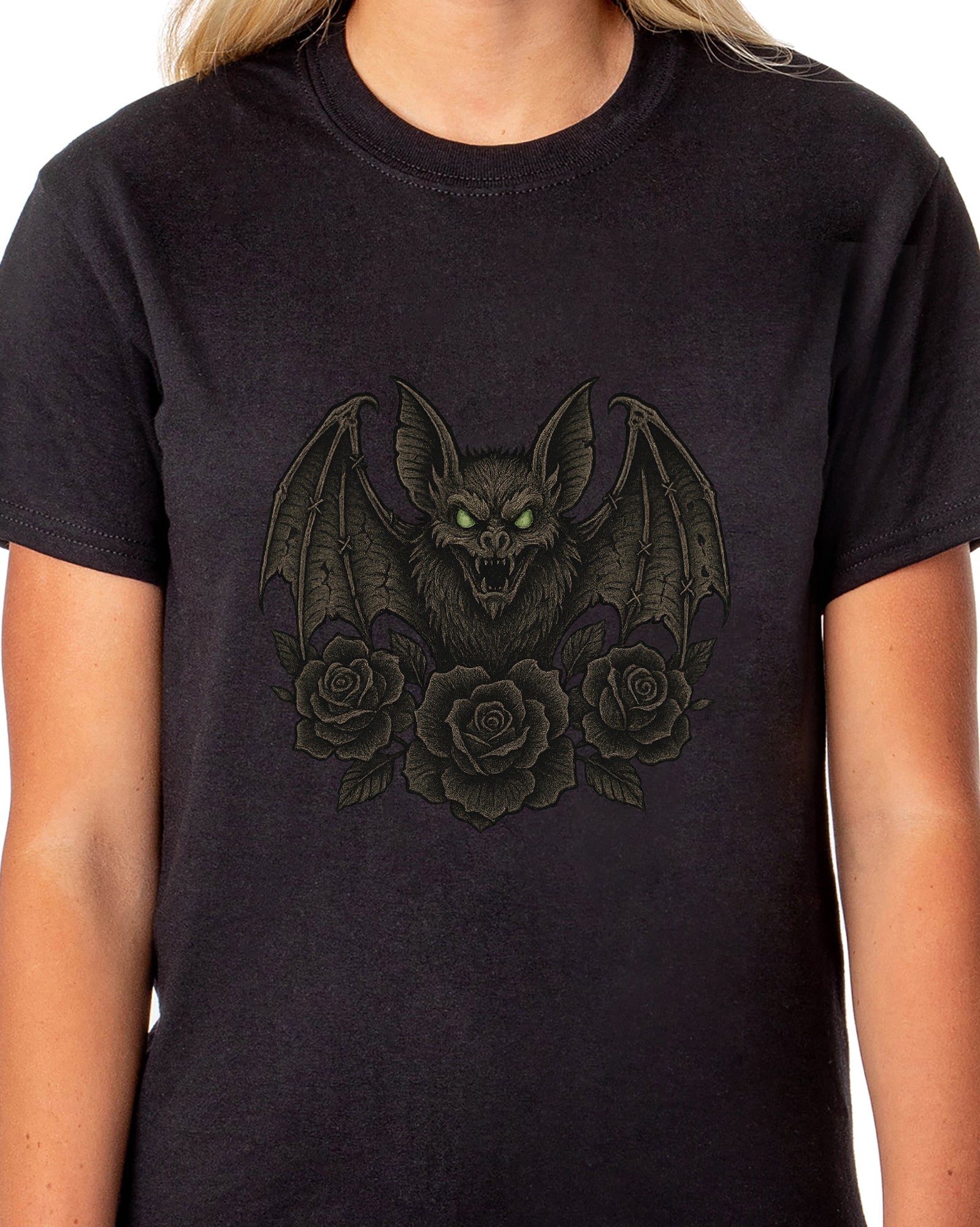 PJammy Halloween T-Shirt Women's Rose Predator Short Sleeve Tee