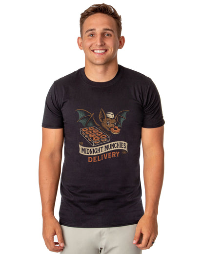 PJammy Halloween T-Shirt Men's Midnight Munchies Short Sleeve Tee