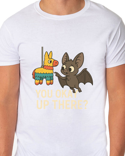 PJammy Halloween T-Shirt Men's You Okay Up There Short Sleeve Tee
