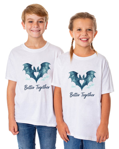 PJammy Halloween T-Shirt Boys' Better Together Short Sleeve Tee